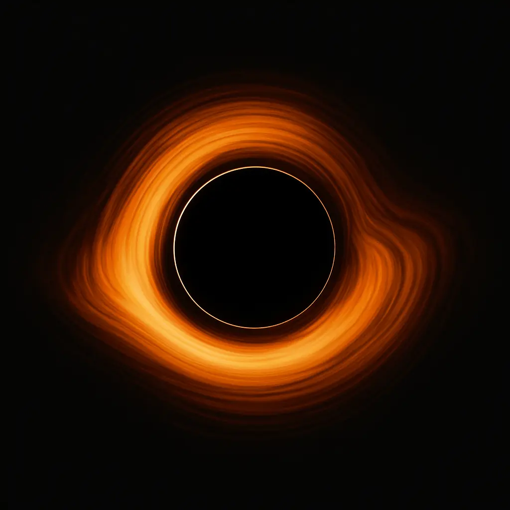 Minimal kara delik simgesi